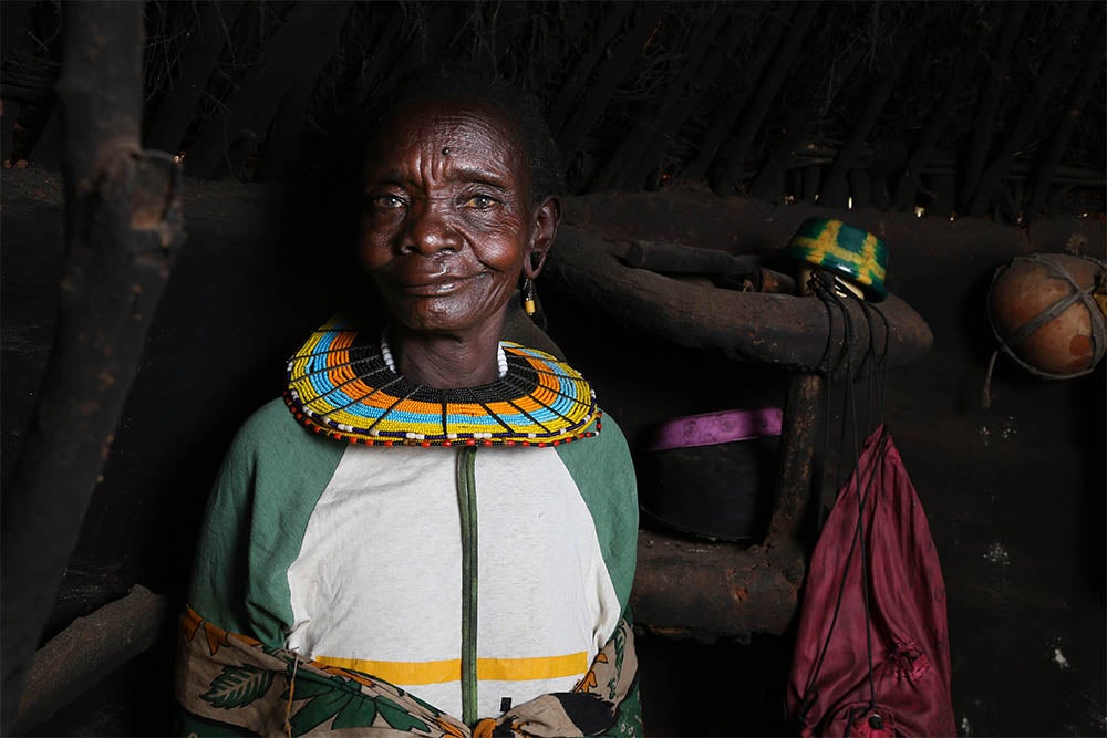 Maria smiling after cleft surgery